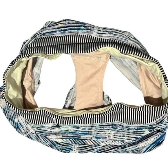 LULULEMON - Speed Short *4-way Stretch 2.5" Blurry Belle Multi / Tink Stripe - Picture 5 of 7